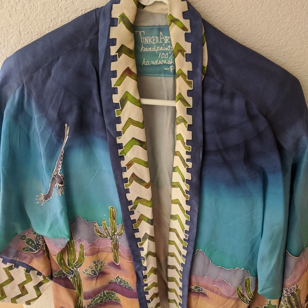 Tinker Art Silk Jacket